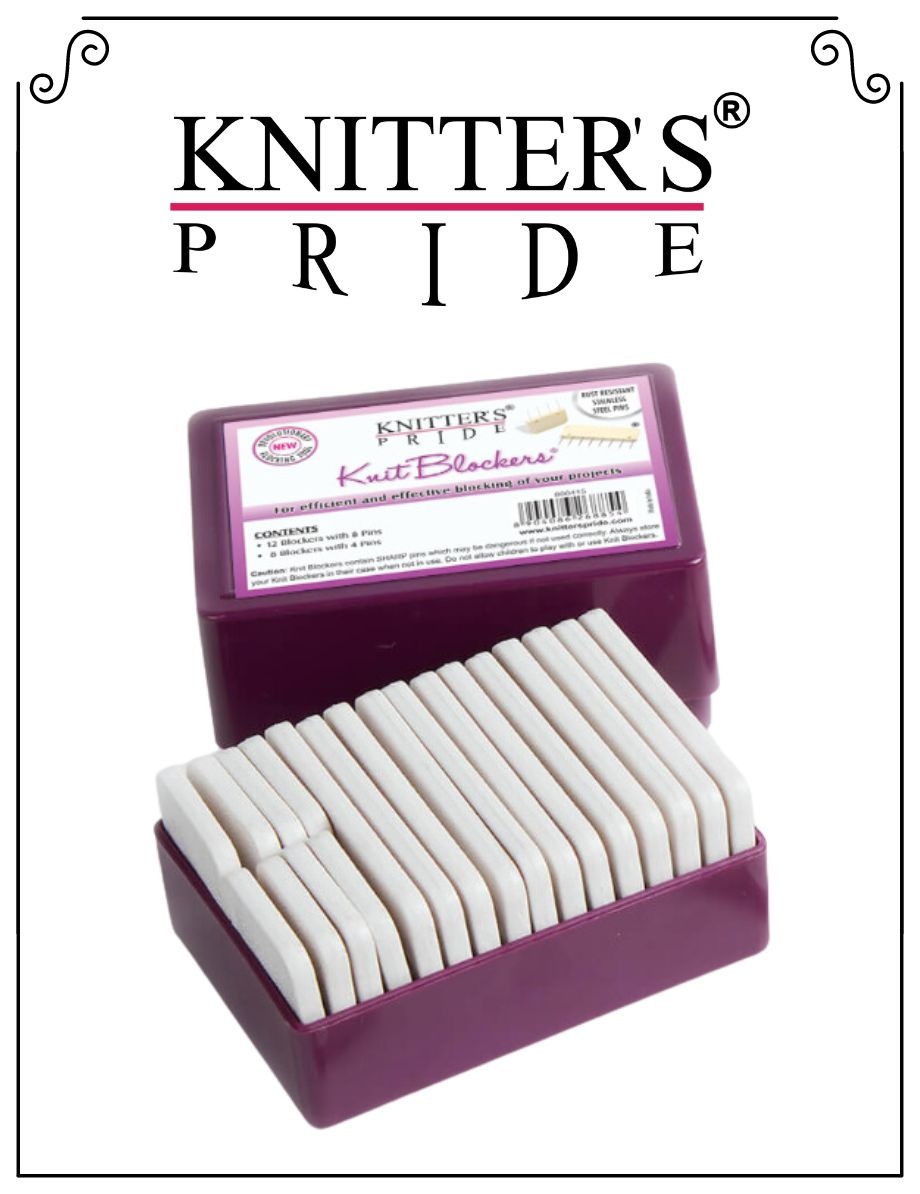 Knitter's Pride Knitter's Pride - Peignes à Bloquer Blancs