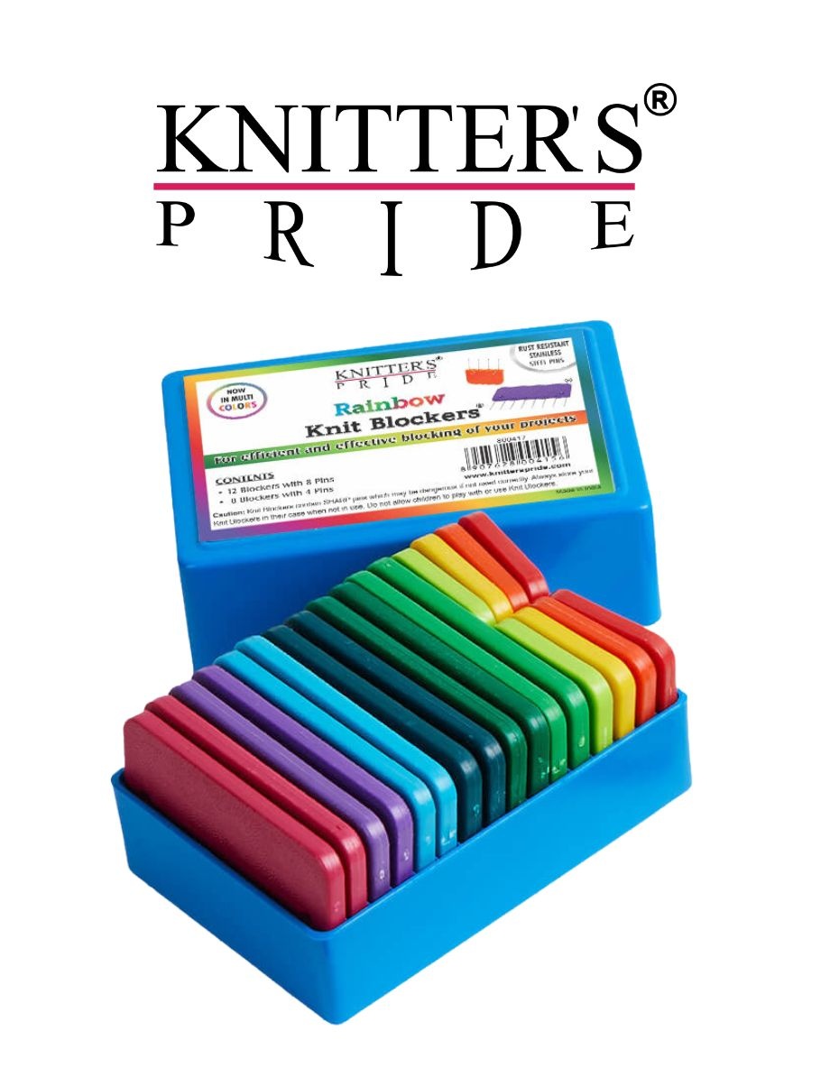 Knitter's Pride Knitter's Pride - Peignes à Bloquer Arc-en-Ciel