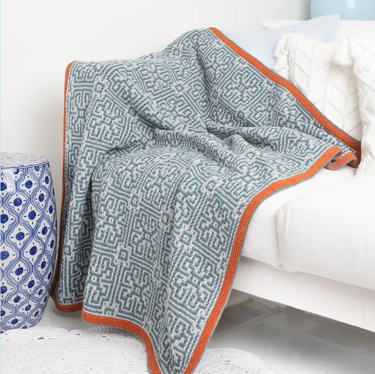 Mosaic Crochet - Modern Blankets in Overlay Mosaic