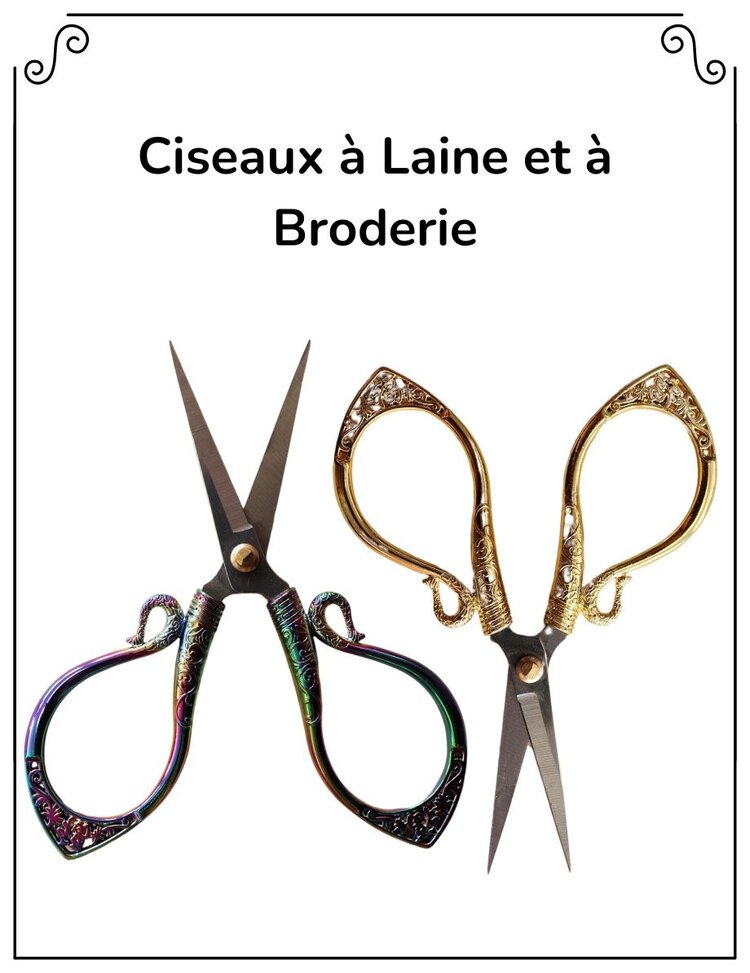 La Vie Laine Accessoires Ciseaux à Laine et à Broderie