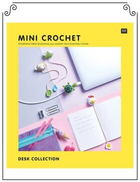 Rico Rico Mini-Crochet Desk Collection - livre de patrons en français