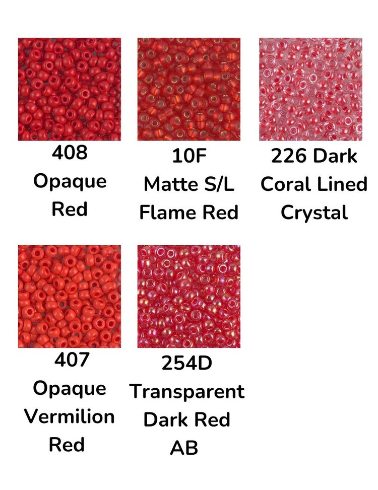 Caravan Beads Perles Miyuki 6 vrac