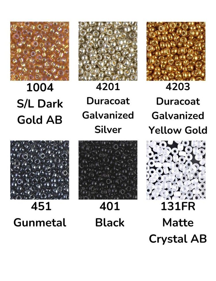 Caravan Beads Perles Miyuki 6 vrac