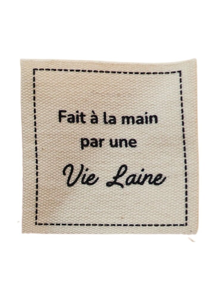 La Vie Laine Accessoires La Vie Laine - Étiquettes à Projets en Tissu