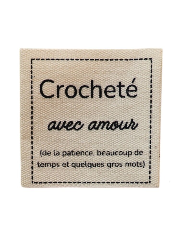 La Vie Laine Accessoires La Vie Laine - Étiquettes à Projets en Tissu