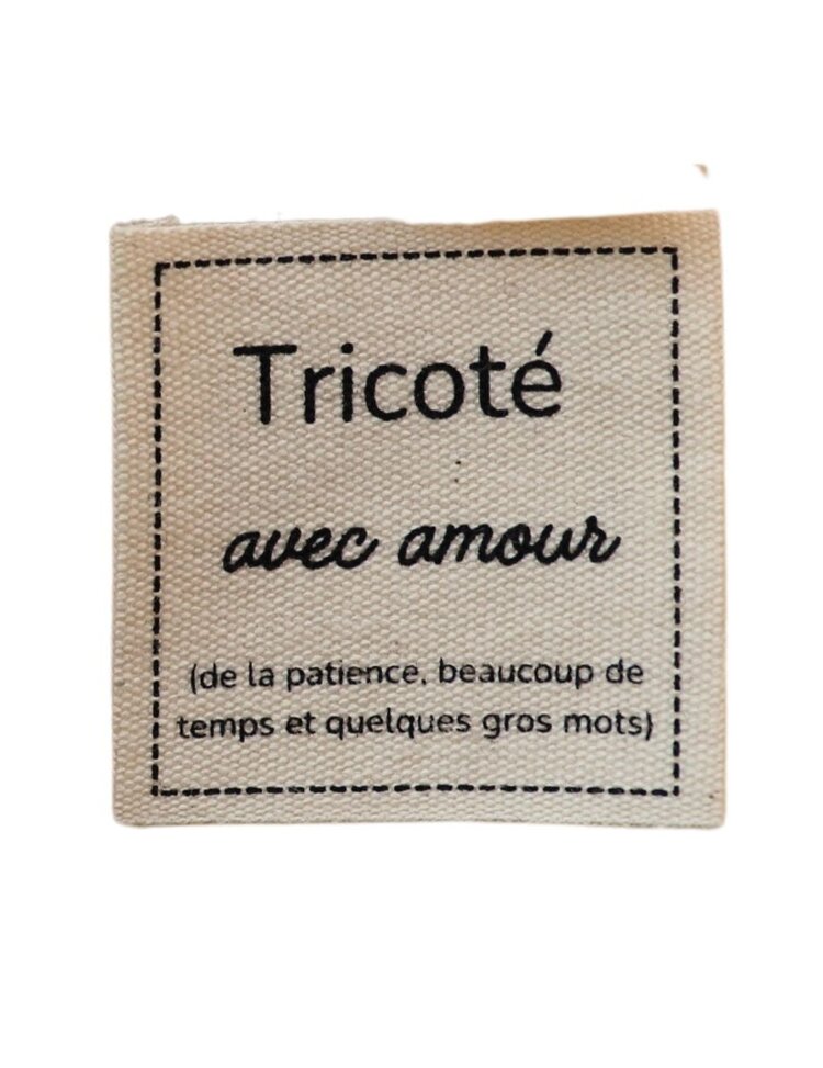 La Vie Laine Accessoires La Vie Laine - Étiquettes à Projets en Tissu