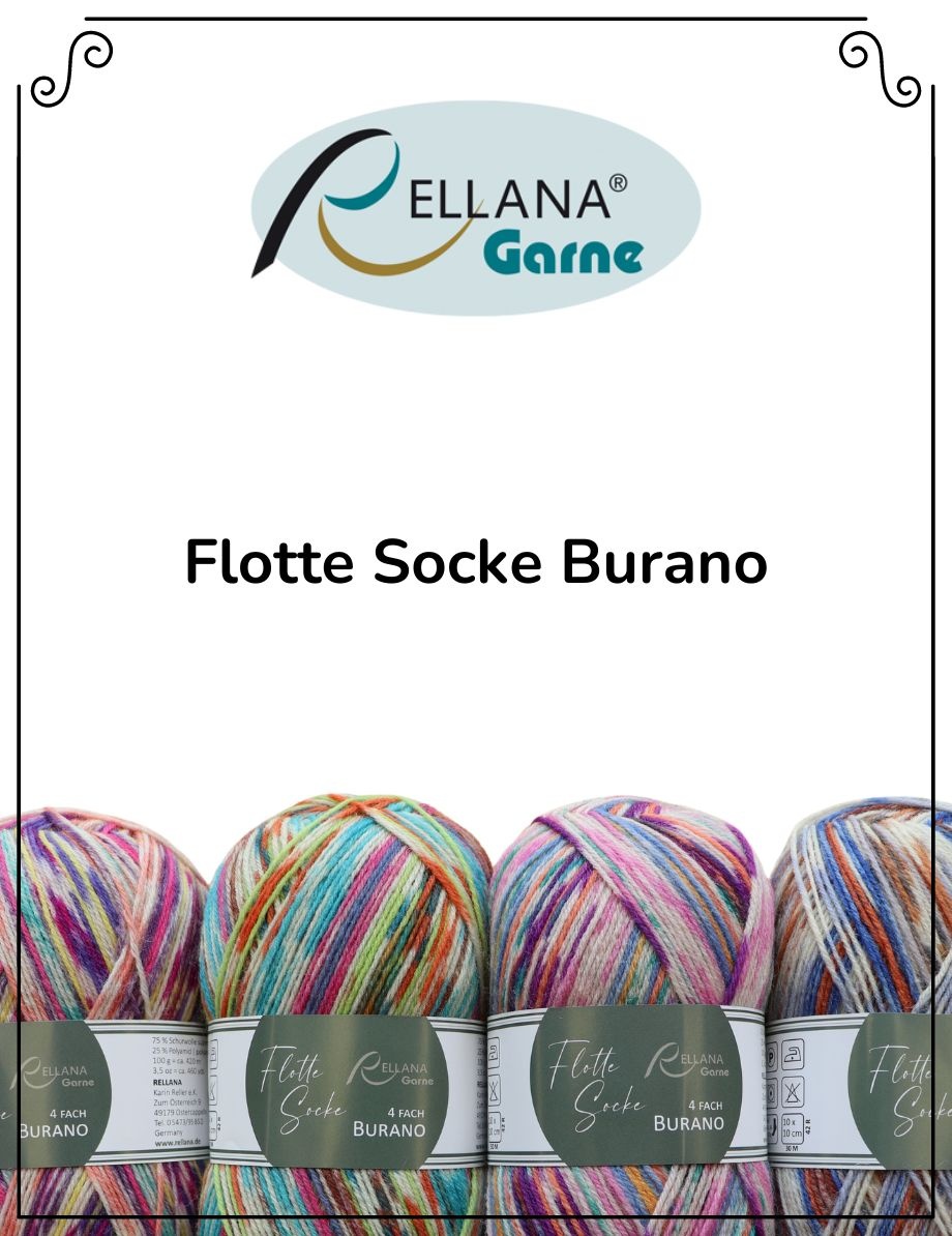 Rellana Rellana Flotte Socke - Burano