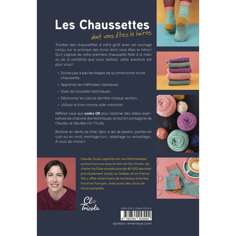 Québec Amérique Les Chaussettes dont vous êtes le héros