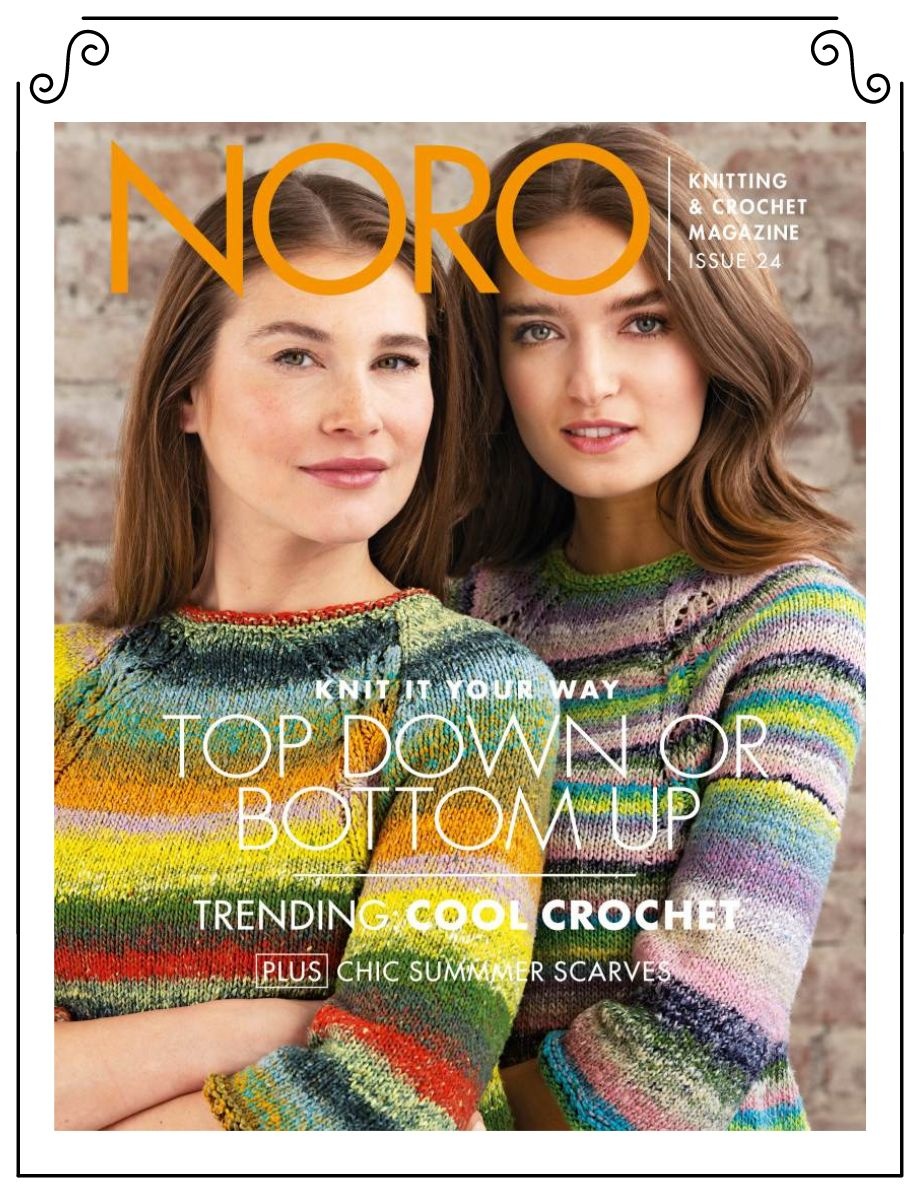 Noro Noro - Magazine de tricot et crochet no. 24 Printemps-Été 2024