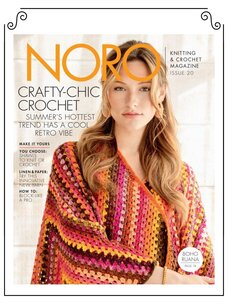 Noro Noro - Magazine de tricot et crochet no. 20 Printemps-Été 2022