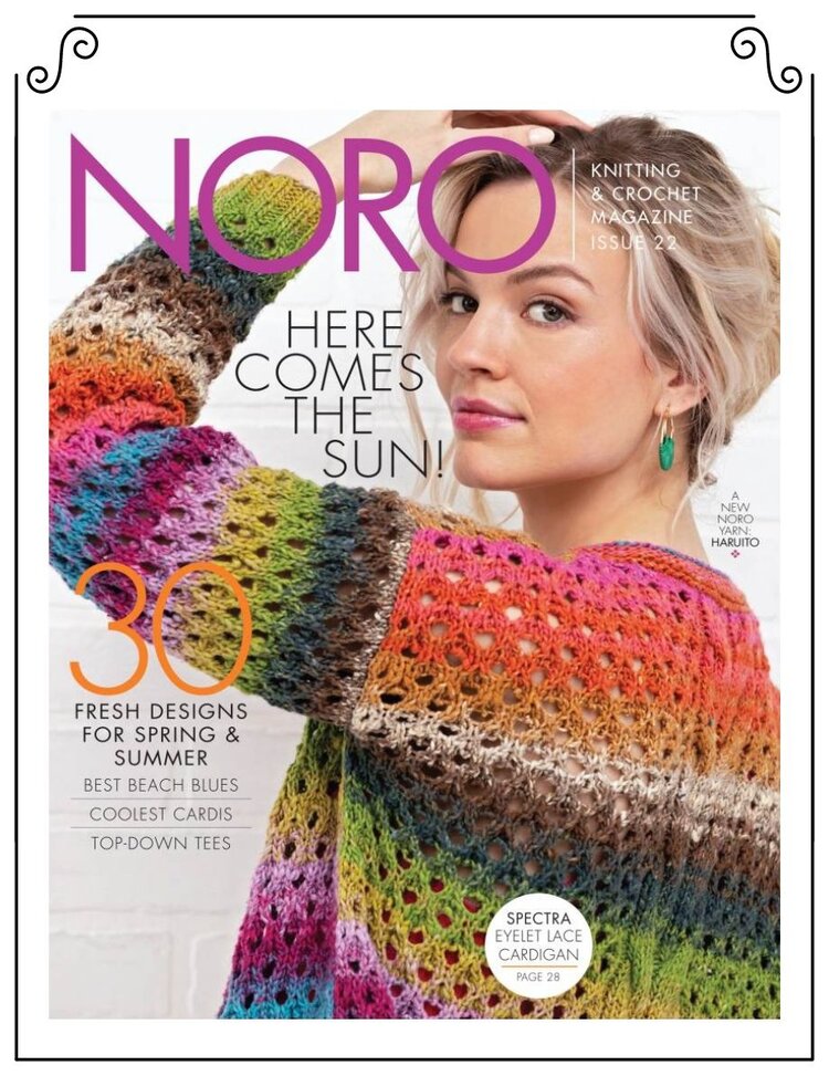 Noro Noro - Magazine de tricot et crochet no. 22 Printemps-Été 2023