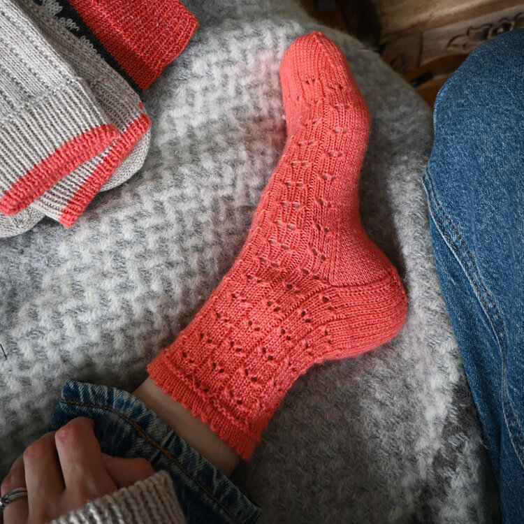 Tricot MCL Gourmandises - Une collection de patrons de chaussettes tricotées