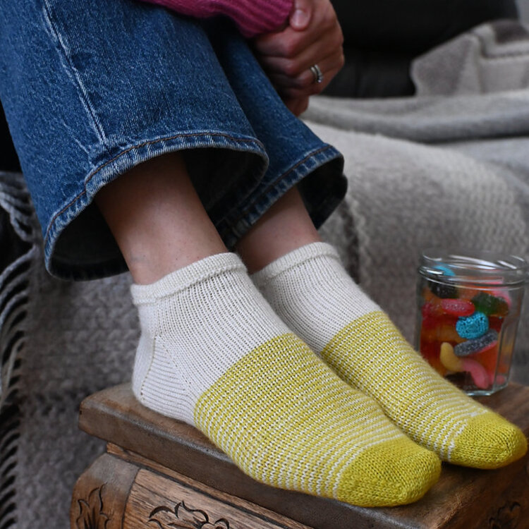 Tricot MCL Gourmandises - Une collection de patrons de chaussettes tricotées