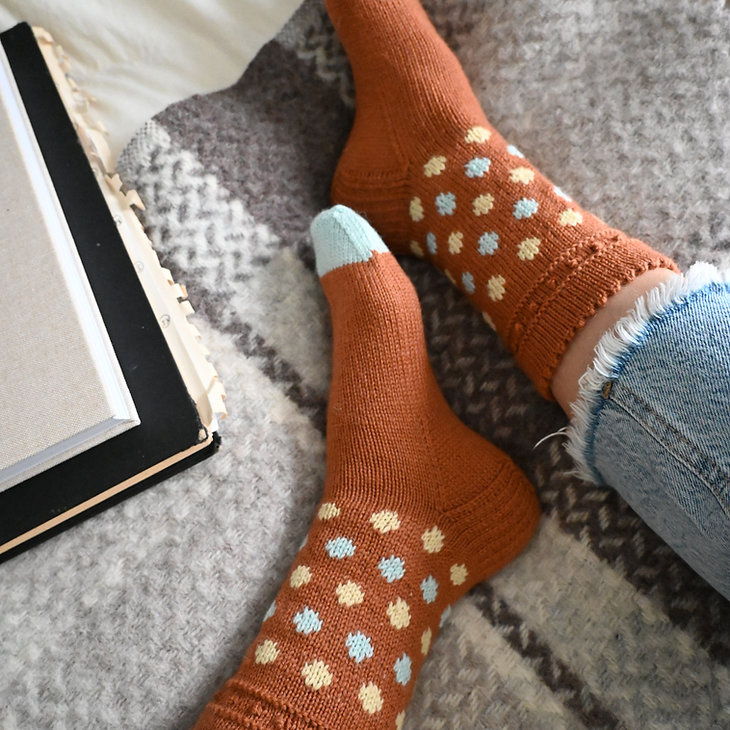 Tricot MCL Gourmandises - Une collection de patrons de chaussettes tricotées