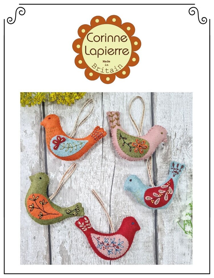 Corinne Lapierre Limited Corinne Lapierre - Kit en feutre à broder et assembler - Grand