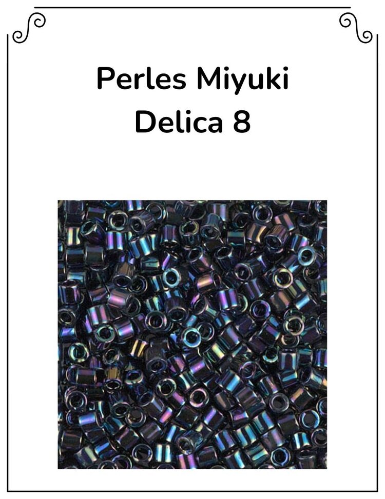 Miyuki Perles Miyuki Delica 8 vrac - DBL