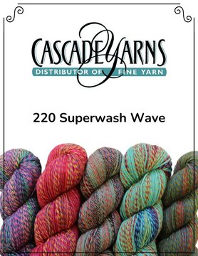 Cascade Cascade - 220 Superwash Wave