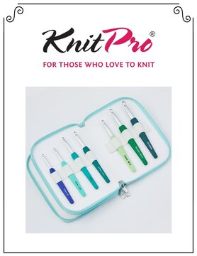 Knit Pro Knit Pro - Ensemble de Crochets Waves avec Pochette de Rangement
