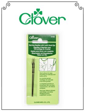 Clover Clover Aiguilles à laine avec Chas en Crochet