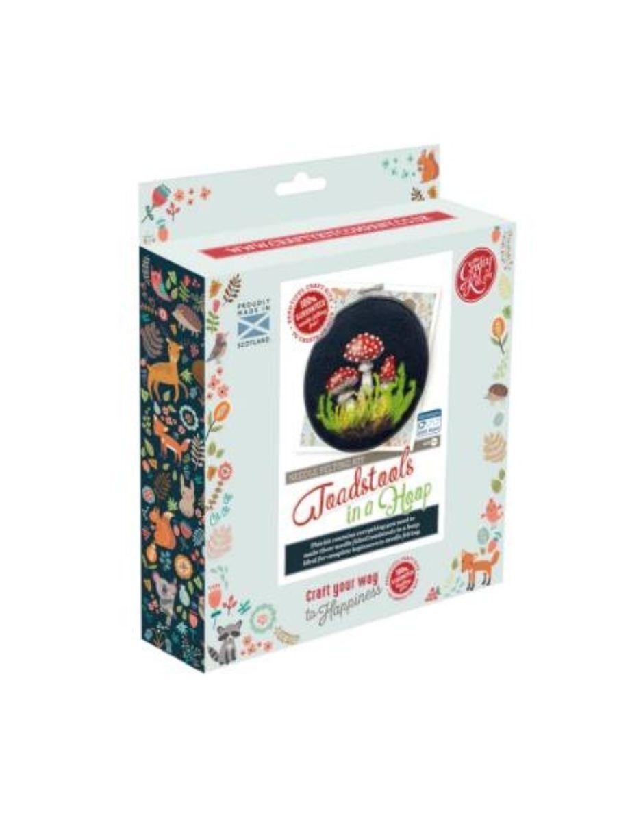 The Crafty Kit co The Crafty Kit Co. - Kit de Feutrage sur Cerceau