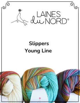 Laines du Nord Laines du Nord - Slippers Young Line