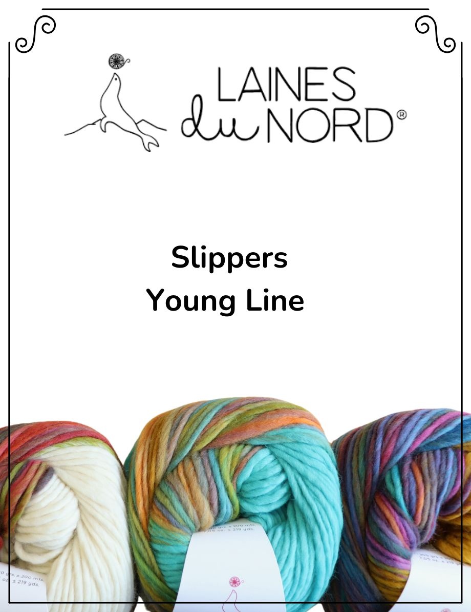 Laines du Nord Laines du Nord - Slippers Young Line
