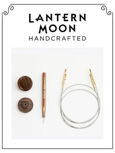 Moon Lantern Lantern Moon ensemble de 2 cables rotatifs pour aiguilles circulaires