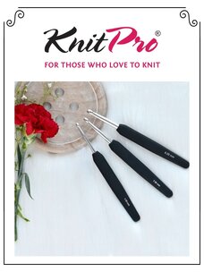 Knit Pro Knit Pro - Crochet ergonomique en aluminium