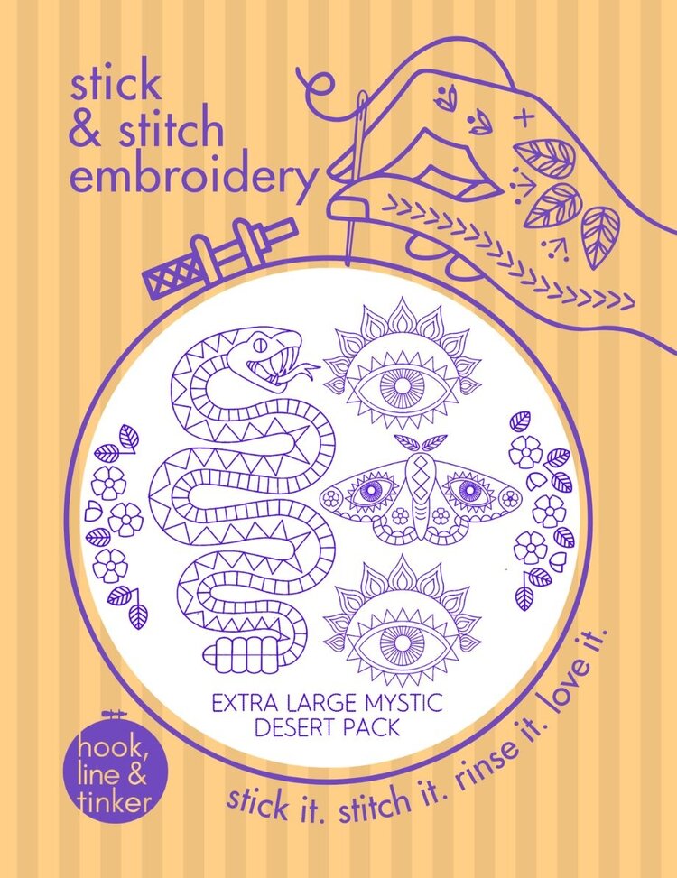 Hook, Line & Tinker Hook, Line & Tinker - Ensembles de motifs à coller et broder