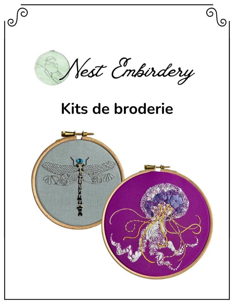 Nest Embirdery Nest Embirdery - Kits à broder