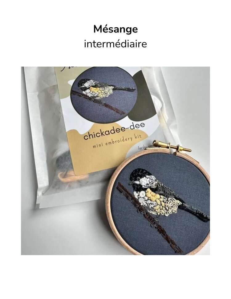 Nest Embirdery Nest Embirdery - Kits à broder