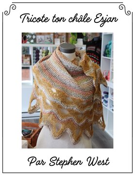 Tricote ton châle Esjan comme Léa