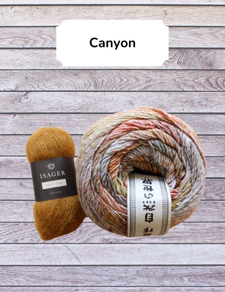 Tricote ton châle Esjan comme Léa