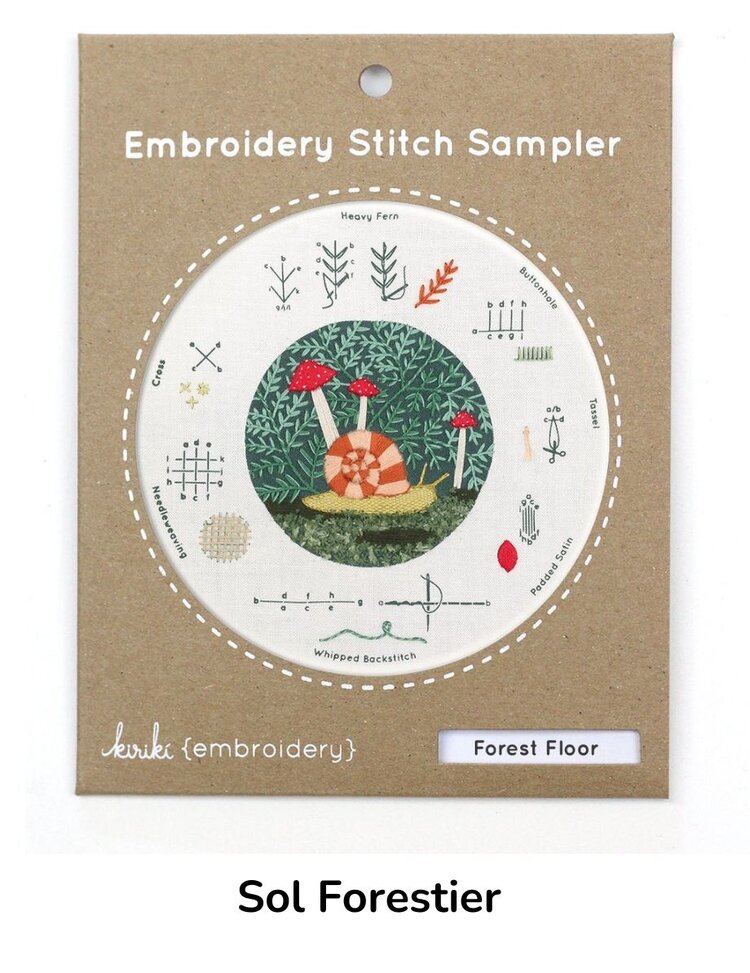 Kiriki Press - Points de broderie de pratique