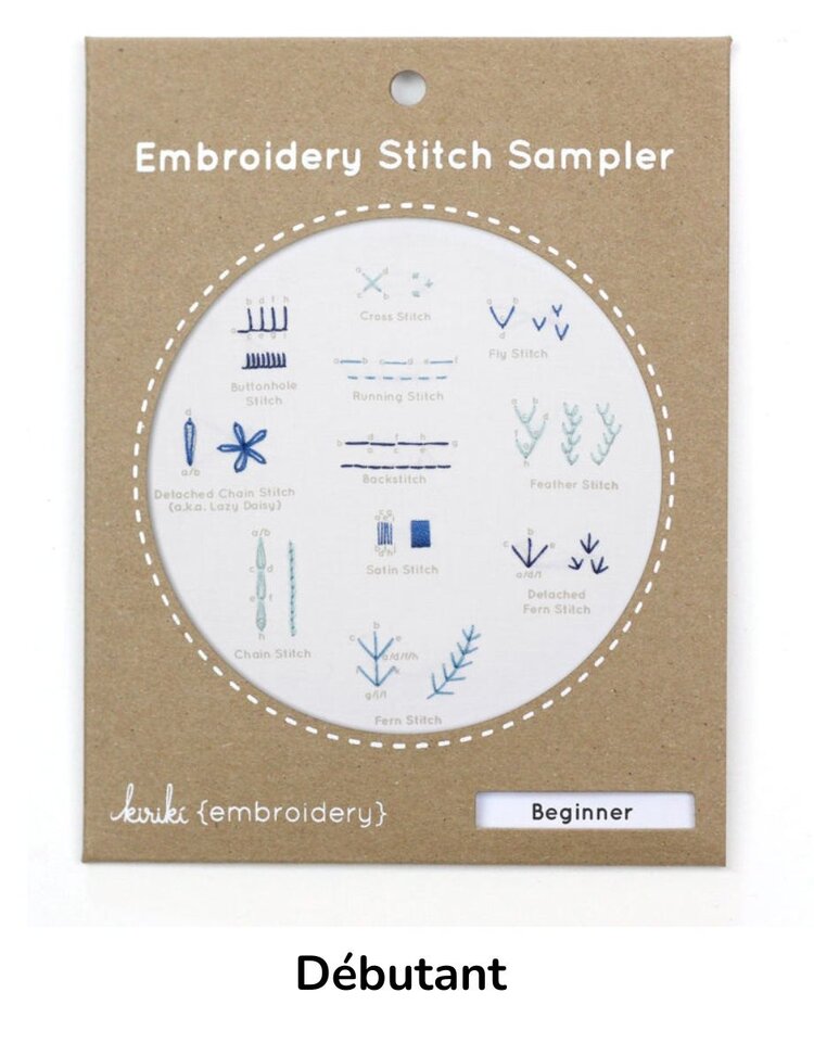 Kiriki Press - Points de broderie de pratique