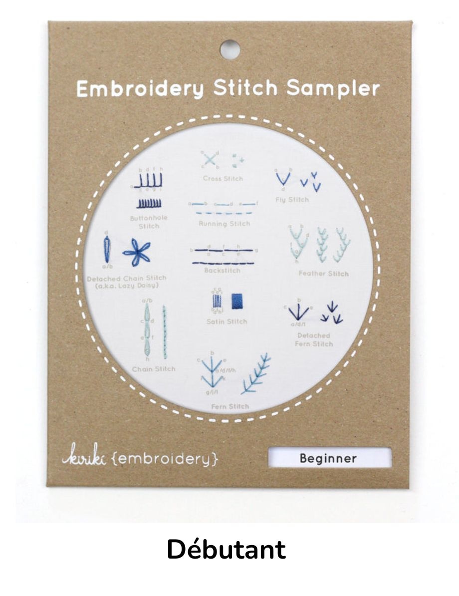 Kiriki Press - Points de broderie de pratique