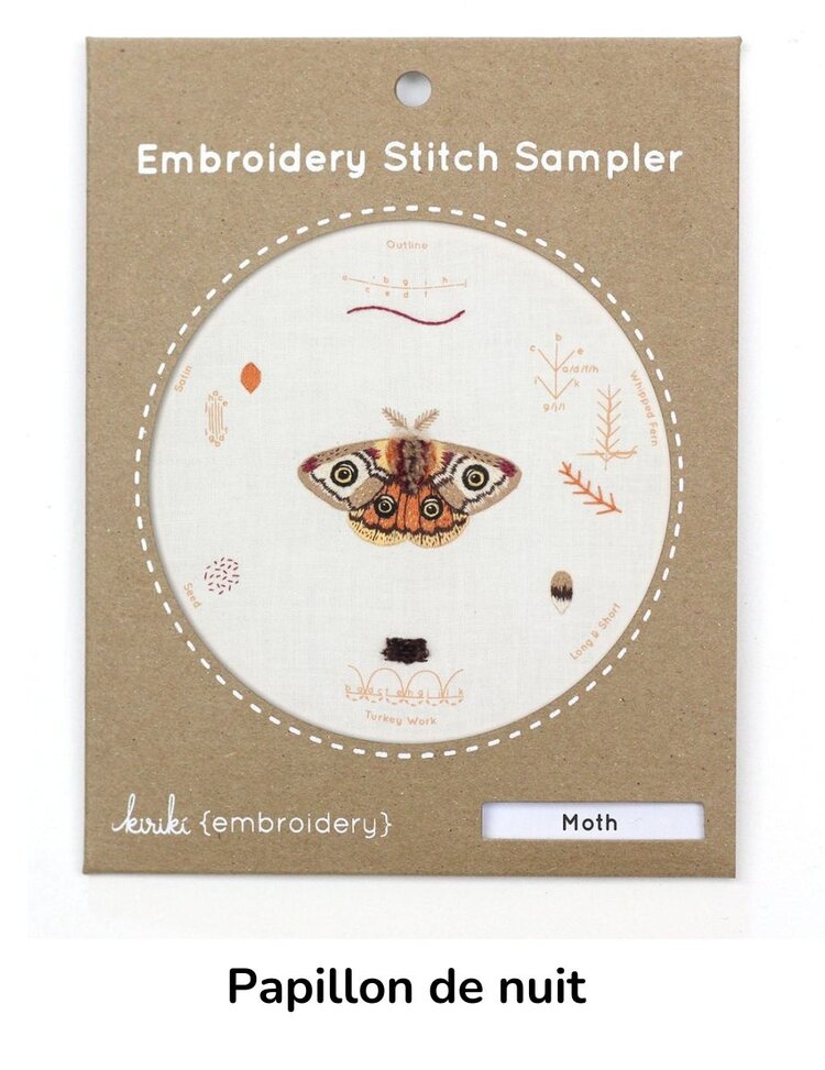 Kiriki Press - Points de broderie de pratique