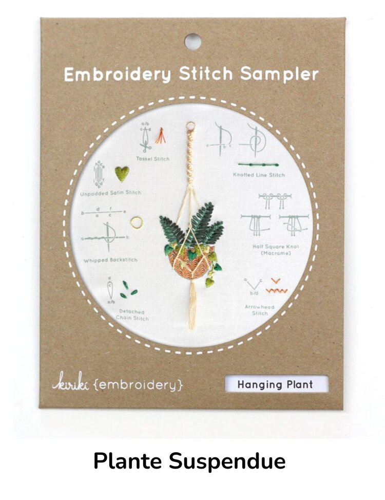 Kiriki Press - Points de broderie de pratique