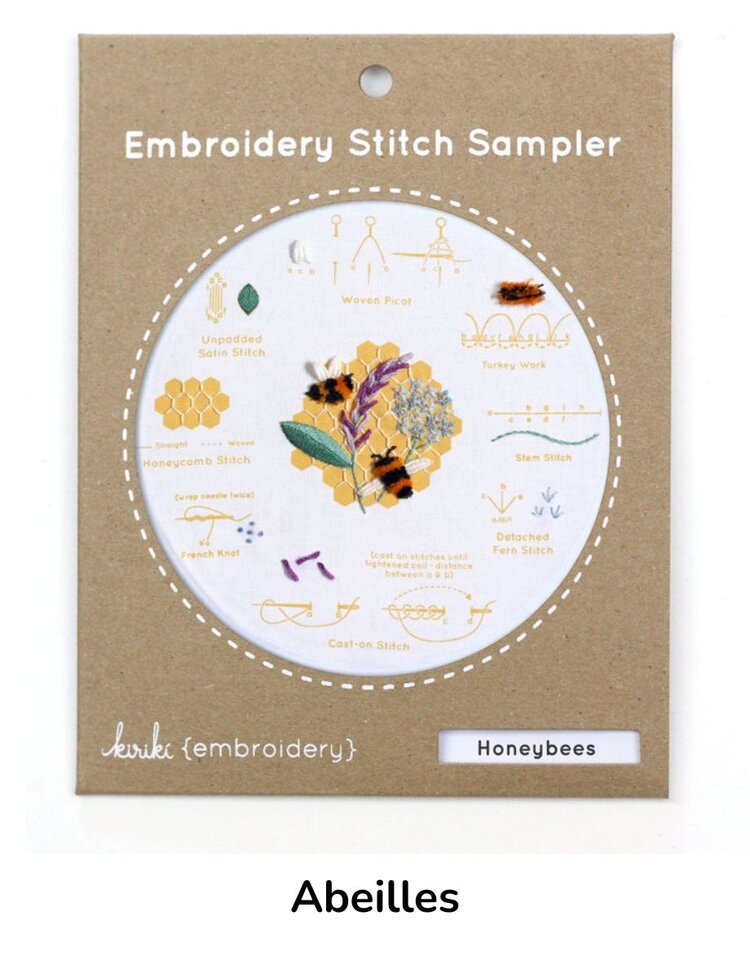 Kiriki Press - Points de broderie de pratique