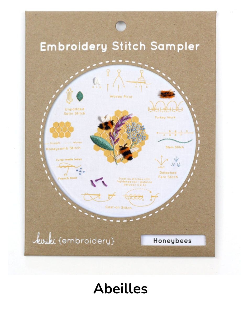 Kiriki Press - Points de broderie de pratique