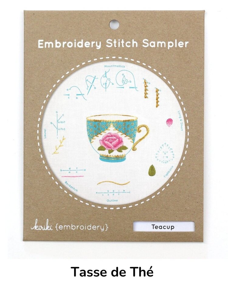 Kiriki Press - Points de broderie de pratique