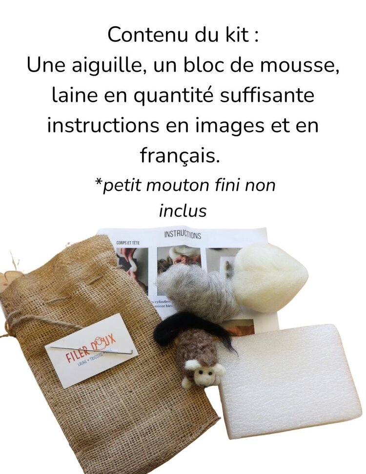Filer Doux Filer Doux - Kit de Feutrage