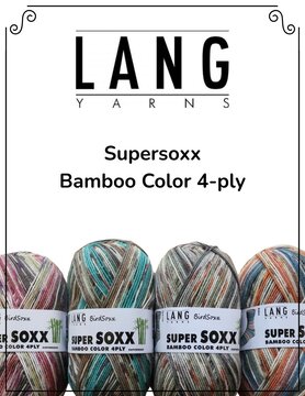 Lang Lang Supersoxx - Bamboo Color 4-ply