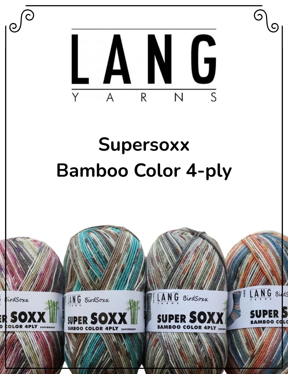 Lang Lang Supersoxx - Bamboo Color 4-ply