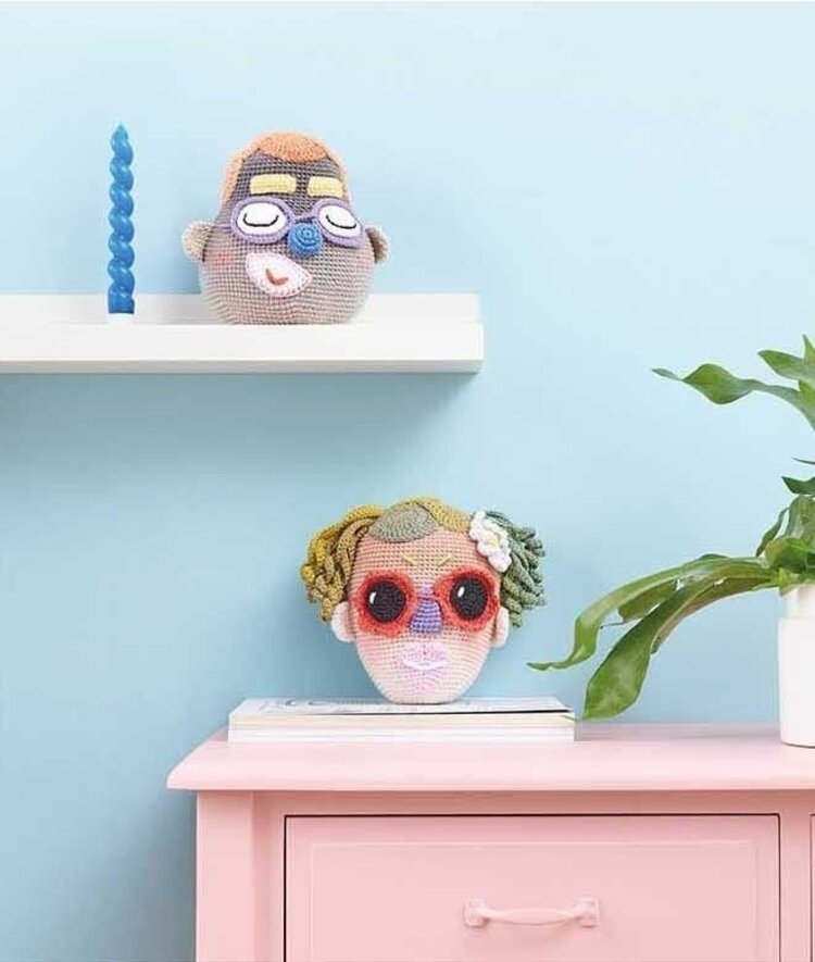 Rico Rico - Livre Ricorumi Crochète ton visage!