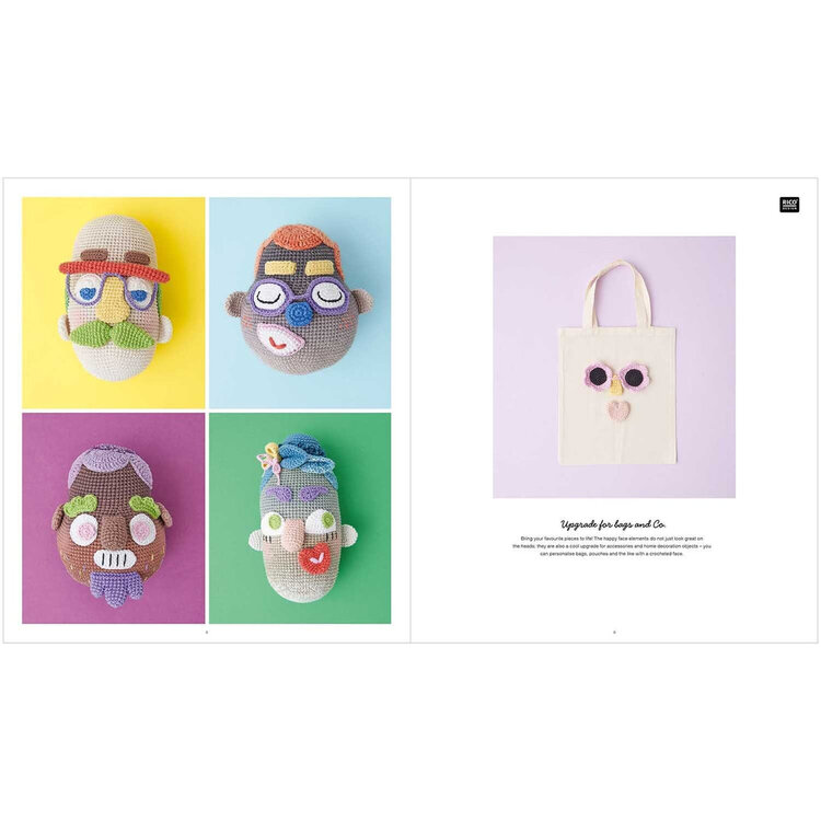 Rico Rico - Livre Ricorumi Crochète ton visage!