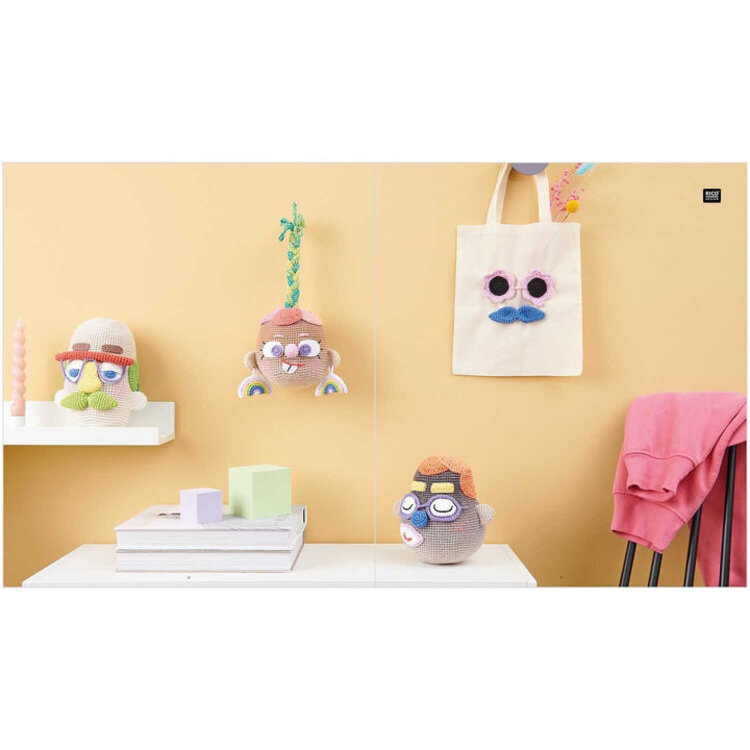 Rico Rico - Livre Ricorumi Crochète ton visage!