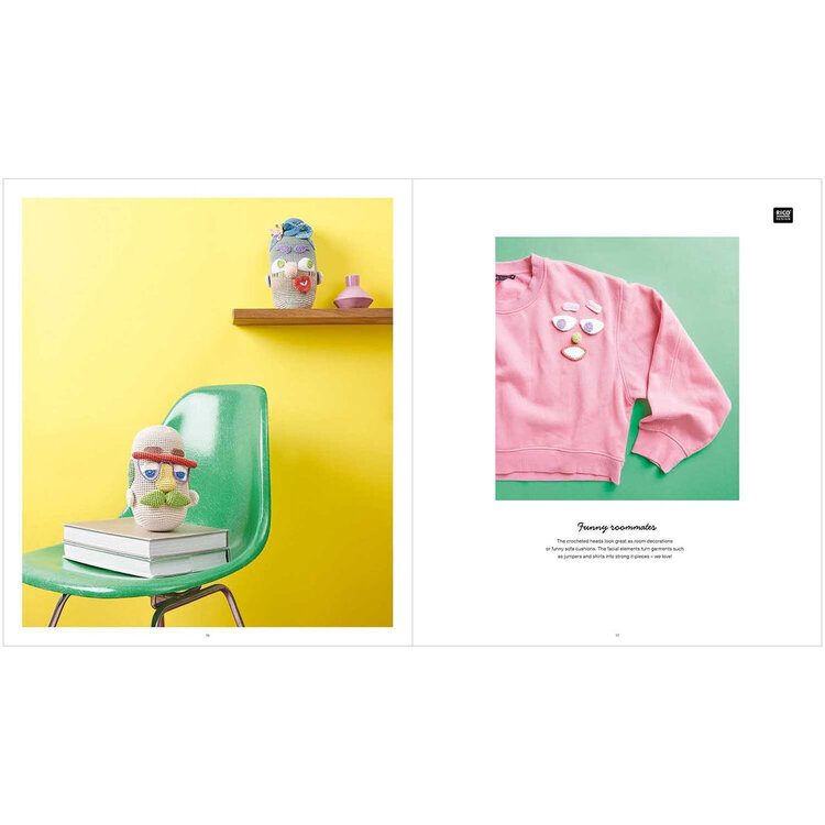 Rico Rico - Livre Ricorumi Crochète ton visage!