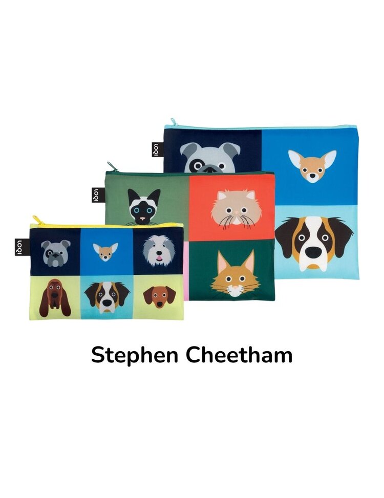 Loqi Loqi - 3 Pochettes Zip