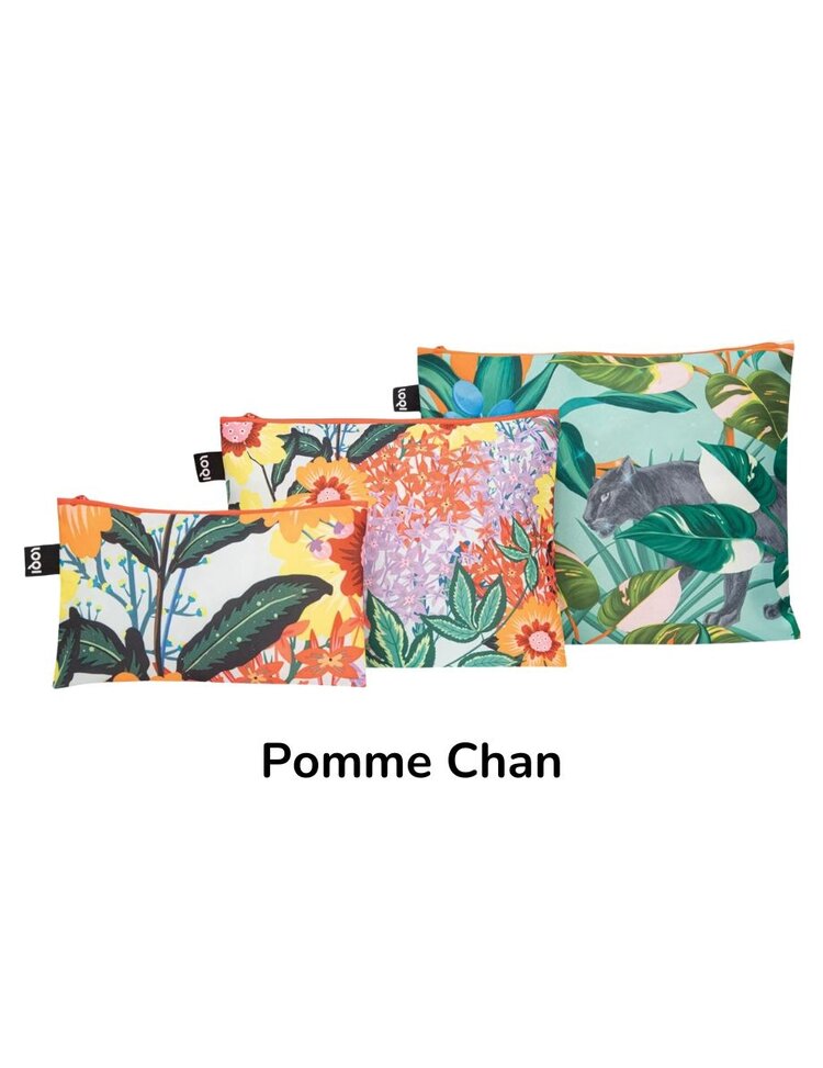 Loqi Loqi - 3 Pochettes Zip